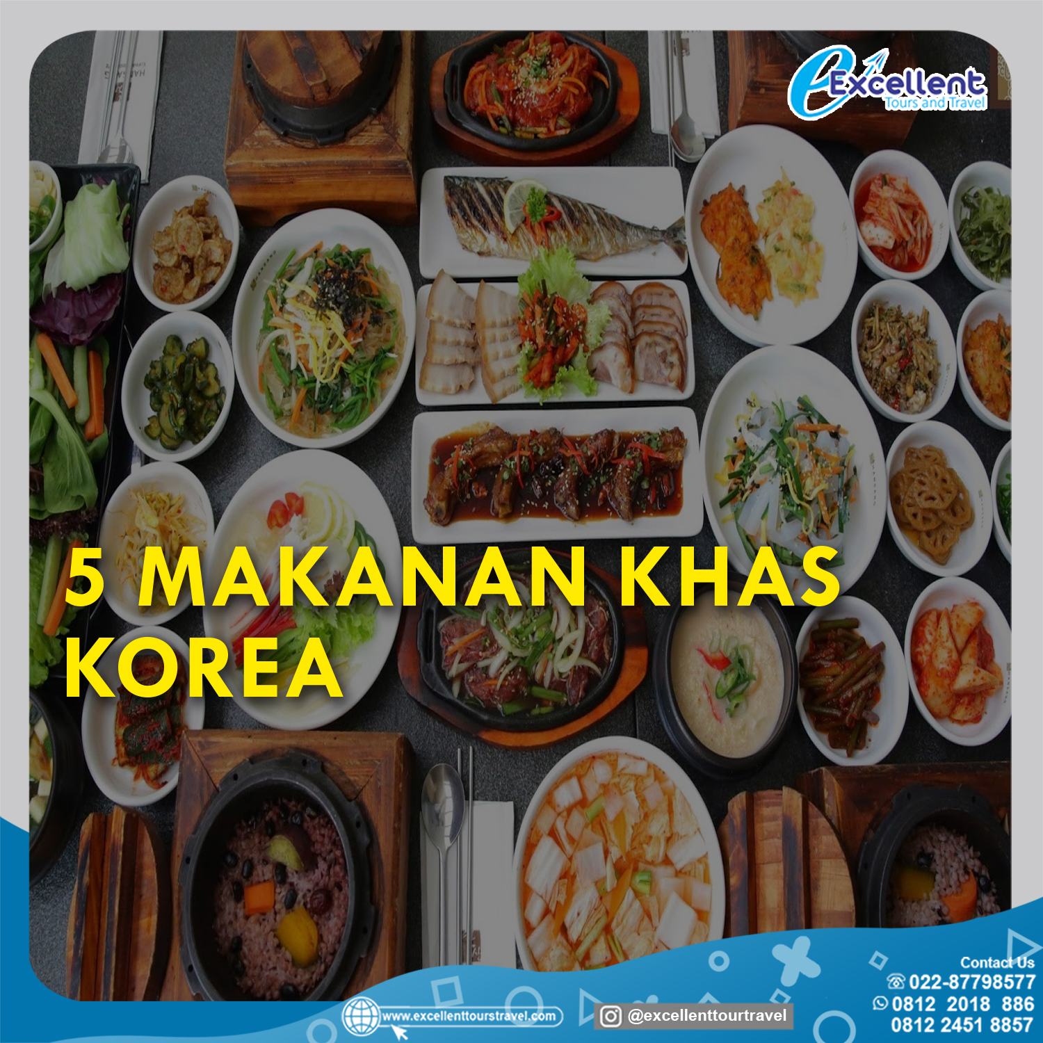 5 MAKANAN KHAS KOREA – Excellent Tours And Travel